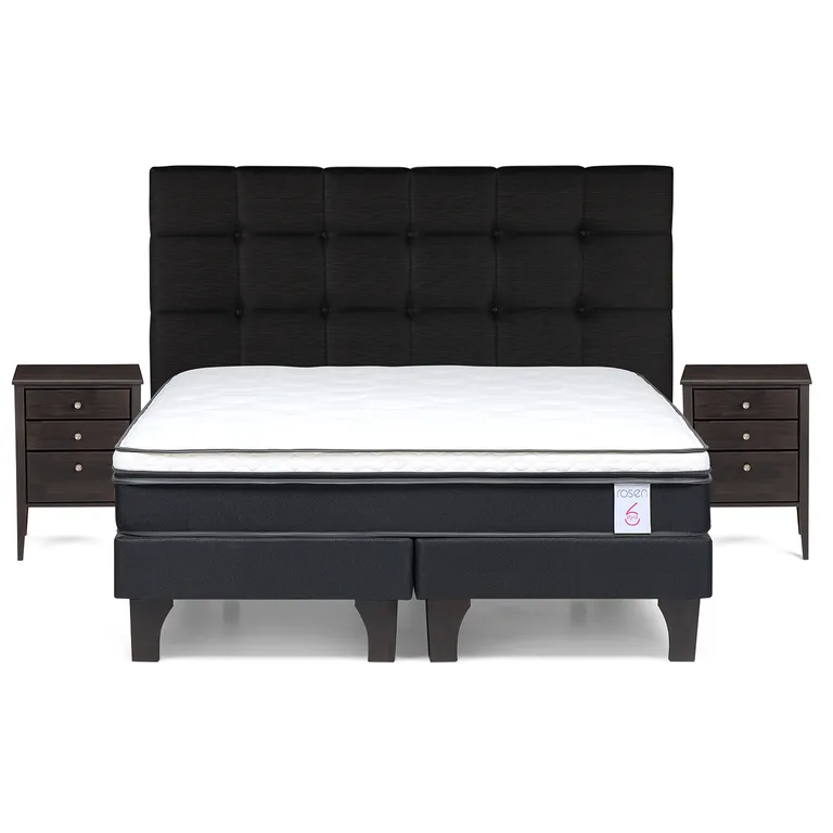 Cama King Europea New Style 6 Café