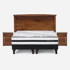 ROSEN - Cama King Driven Blanco
