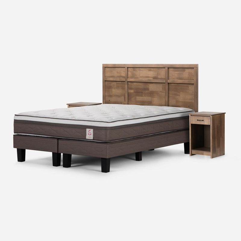 ROSEN - Cama New Style 6 2 plazas Blanco
