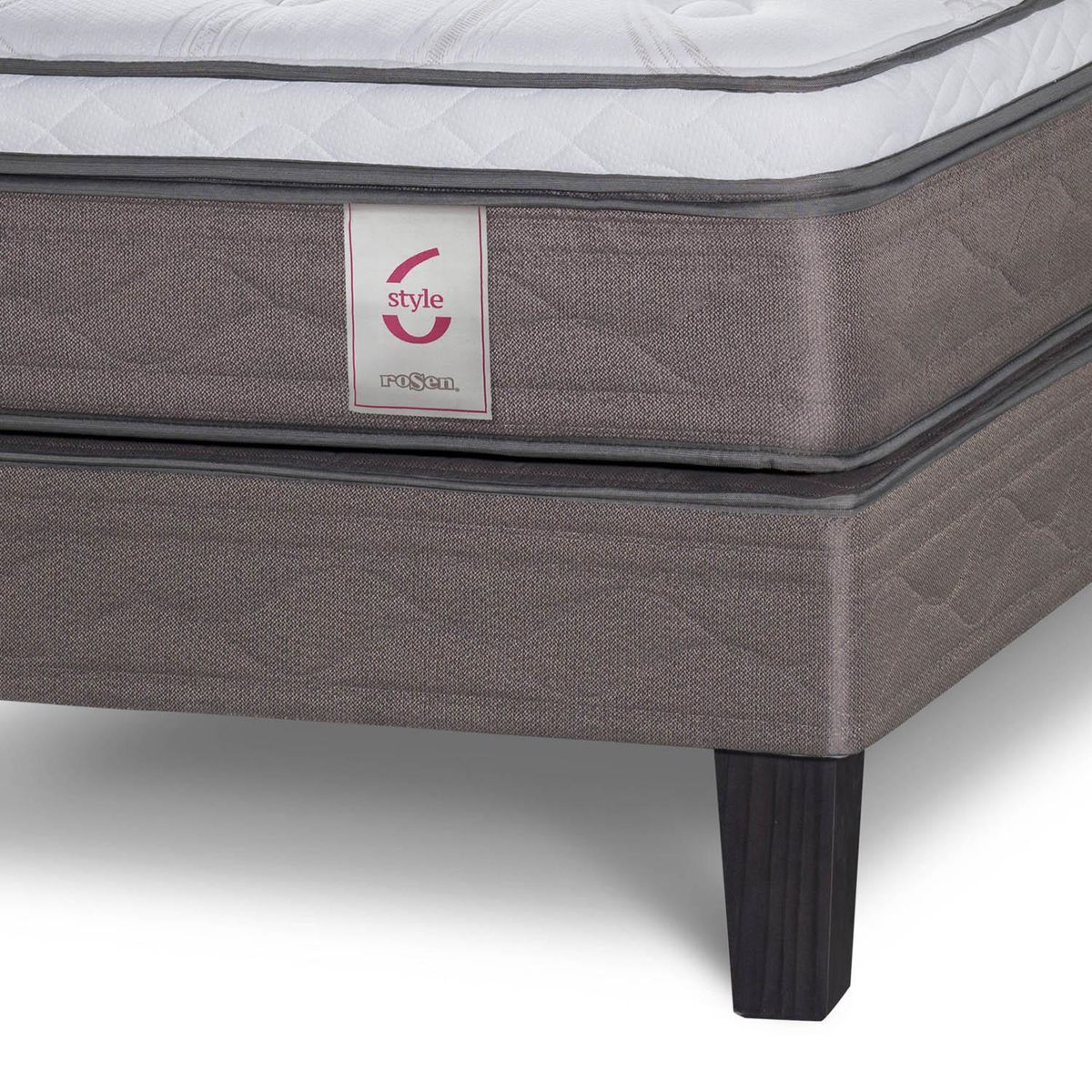 ROSEN - Cama 1.5 plazas Europea New Style 6 Blanco