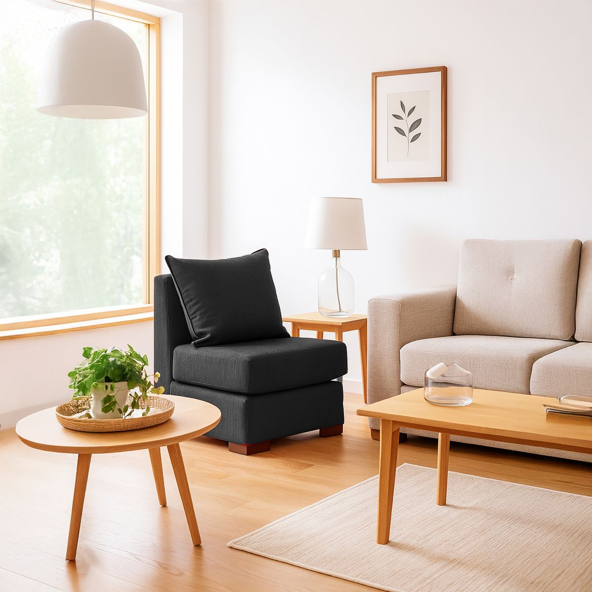 DKORA - Sillón Evans 1 cuerpo