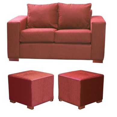 Living City 2c + 2Pouf Berry