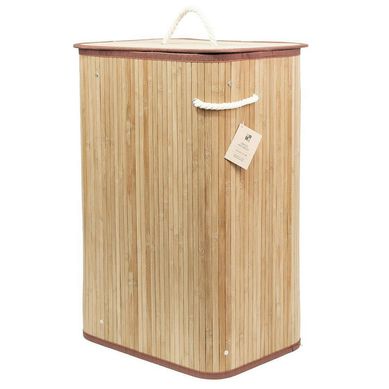 Canasto para Ropa Bamboo Caf