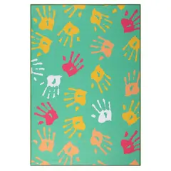 DIB - Alfombra splash 76x117 cm mano