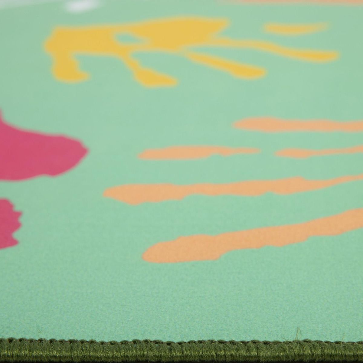 DIB - Alfombra Splash Mano 76x117 cm Poliéster Verde