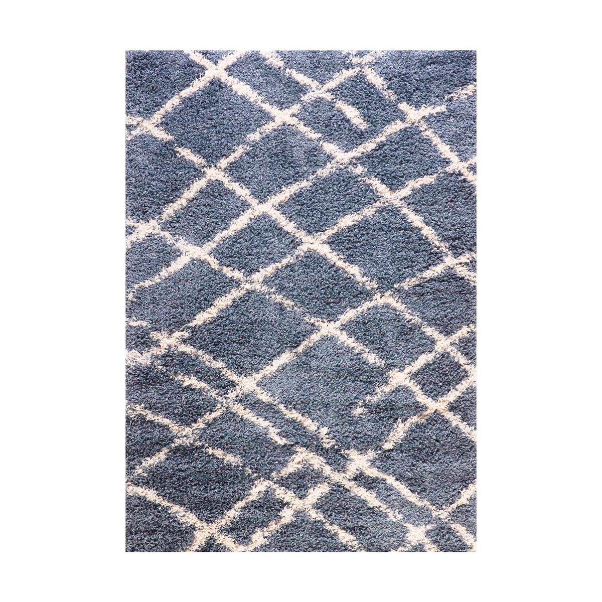 Alfombra shaggy design 150x220 cm 1381 aqua, marca DIB - Foto 2