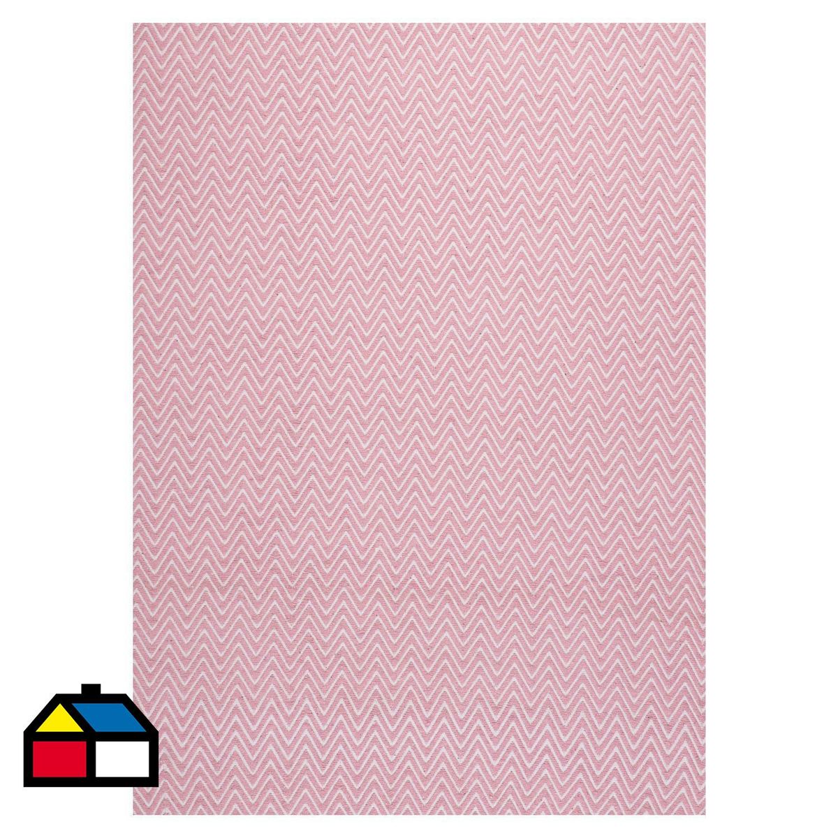 DIB - Alfombra Dh cotton design 60x90 cm 2 pink