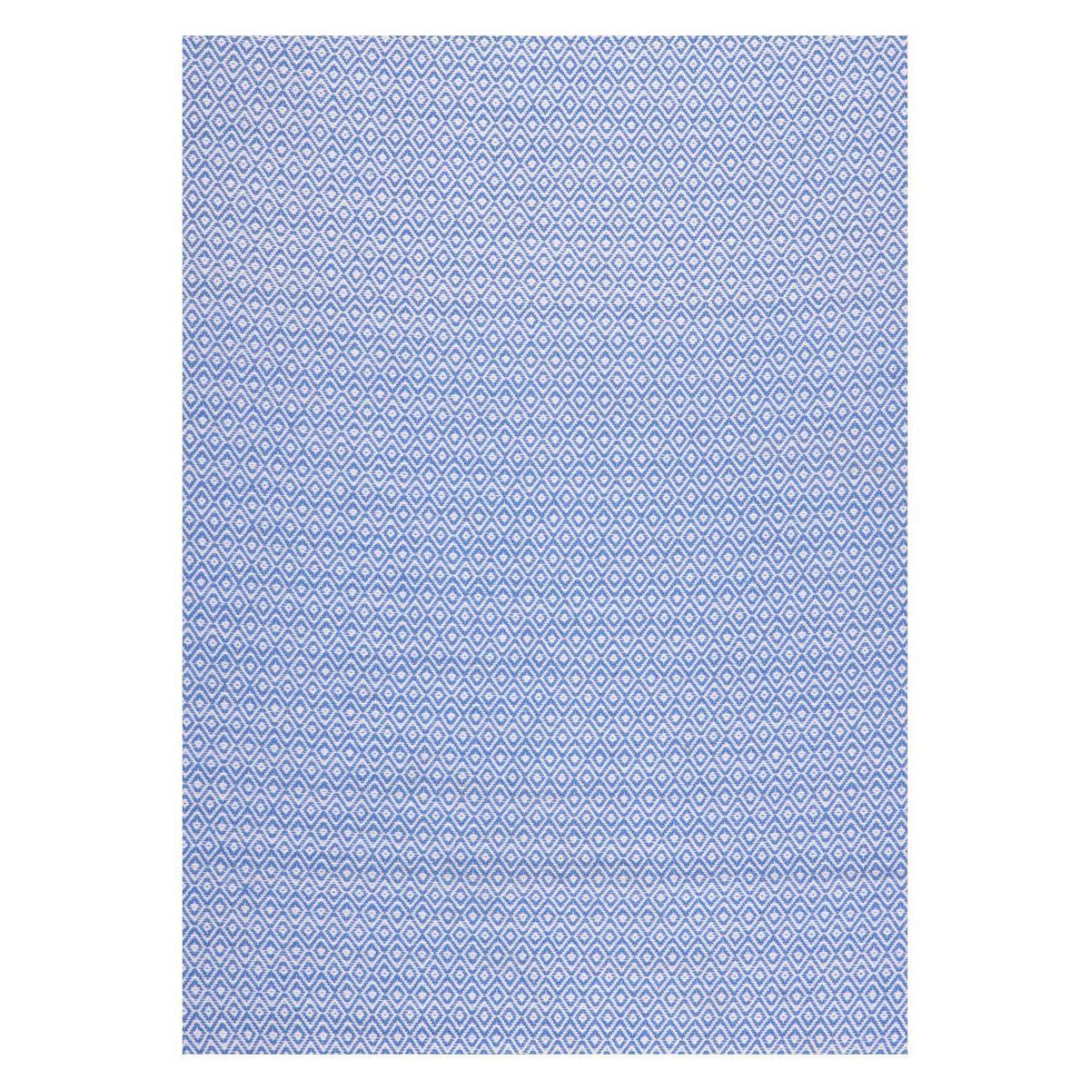 DIB - Alfombra Dh Cotton Design 120x170 cm Algodón Azul