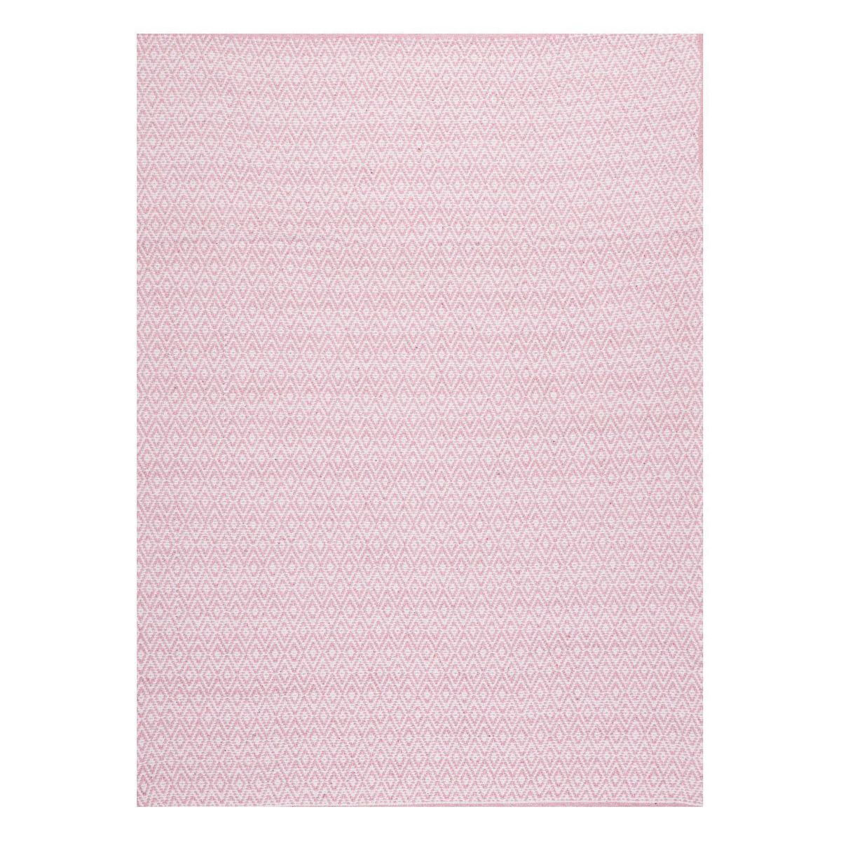 DIB - Alfombra Dh Cotton Design 60x90 cm Algodón Rosa