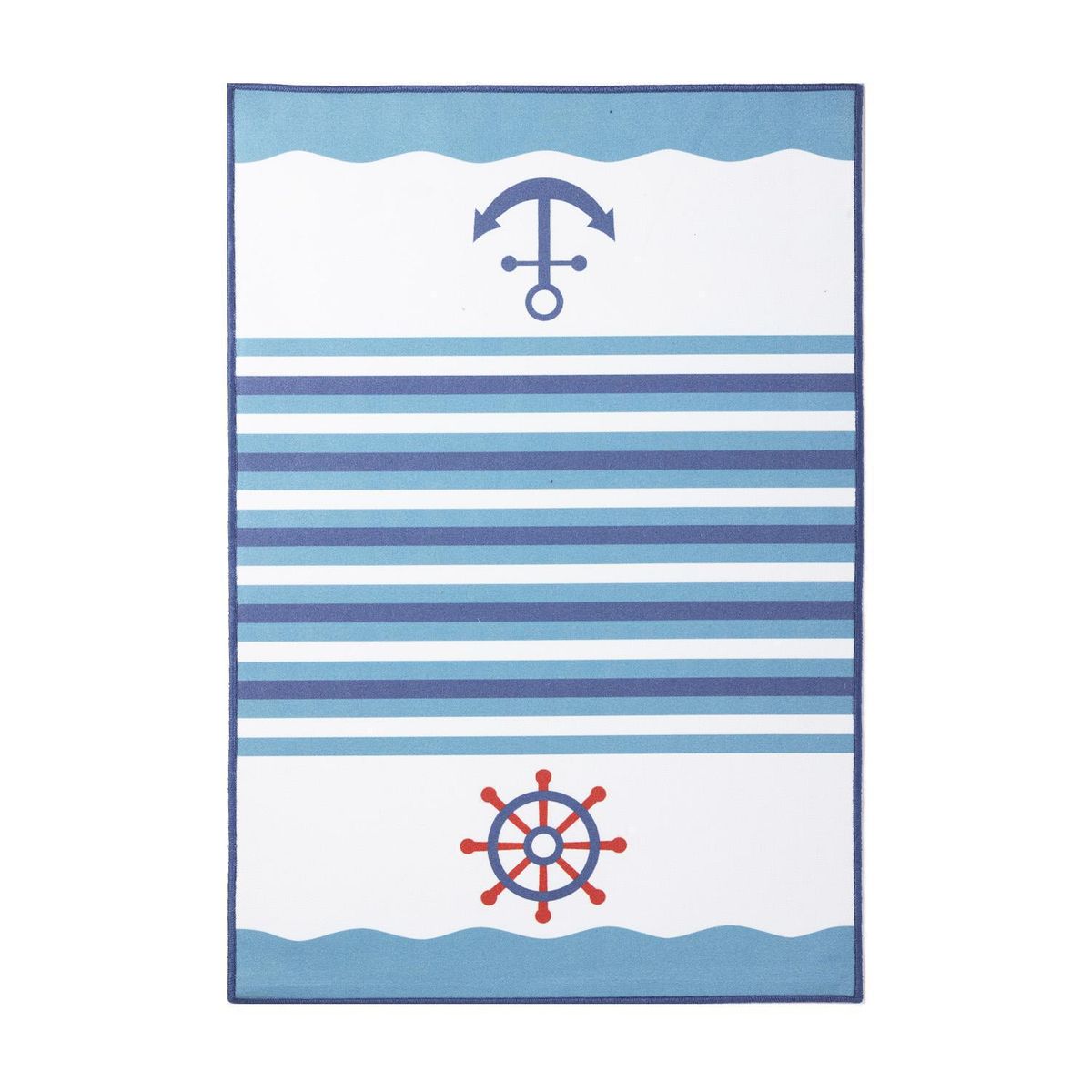 DIB - Alfombra Nautic 80x120 cm Poliéster Azul