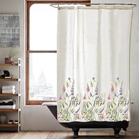 Cortina microfibra natura