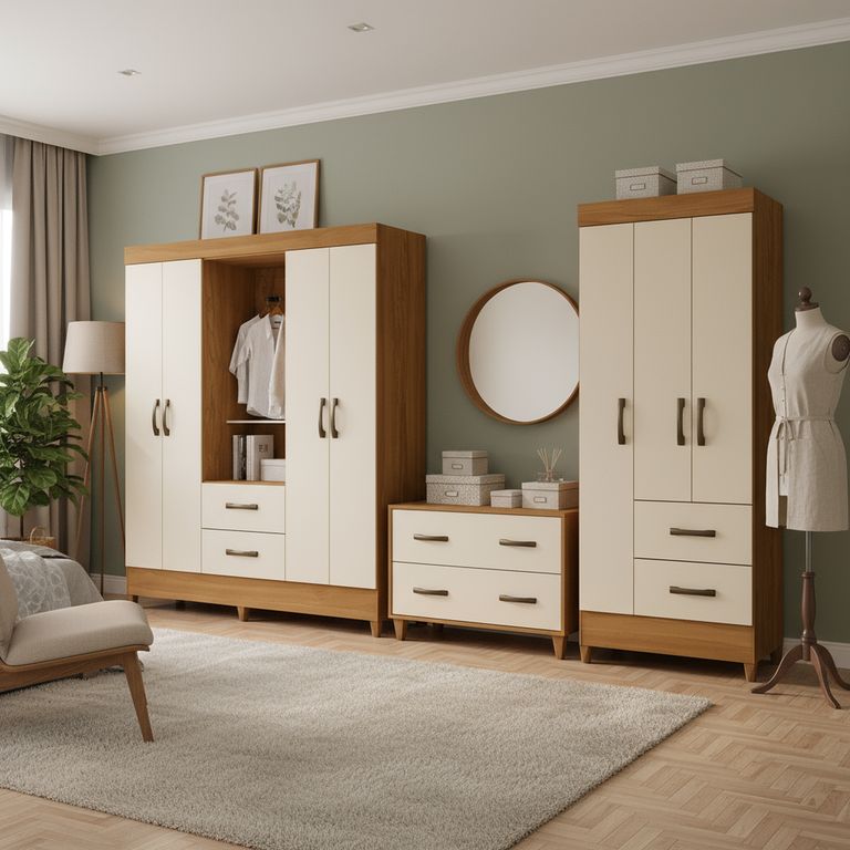 Combo closet 4p+4p porto-reus