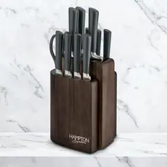 HAMPTON FORGE - Set 13 Piezas Cuchillos + Block Logan