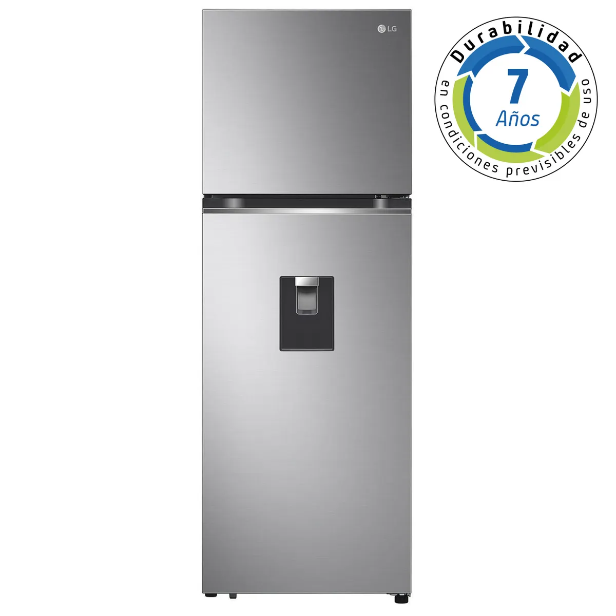 LG - Refrigerador Top Freezer No Frost 344 Litros Inox VT34WPP