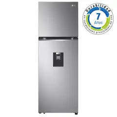 LG - Refrigerador Top Freezer No Frost 344 Litros Inox VT34WPP