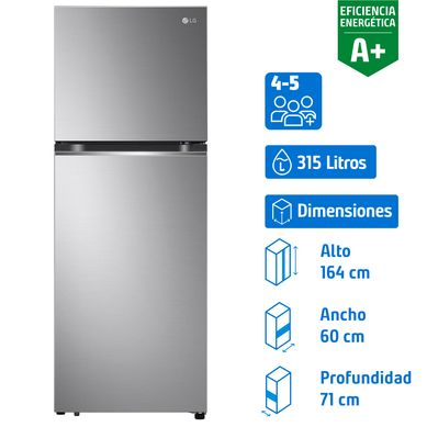 Refrigerador Top Freezer No Frost 315 Litros Platinum Silver VT32BPP