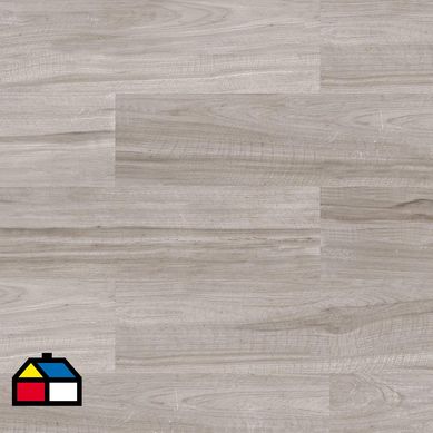 Porcelanato 19.3x89.3 madera mangata cenizo 1,55 m2