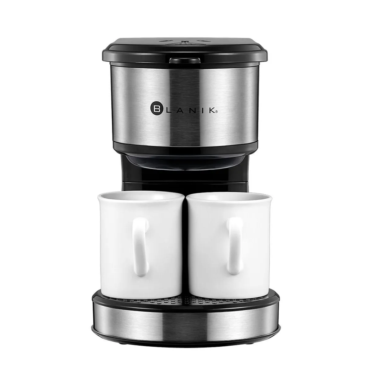 BLANIK - Cafetera Eléctrica Maker Duo 240 ml 450 W Negro