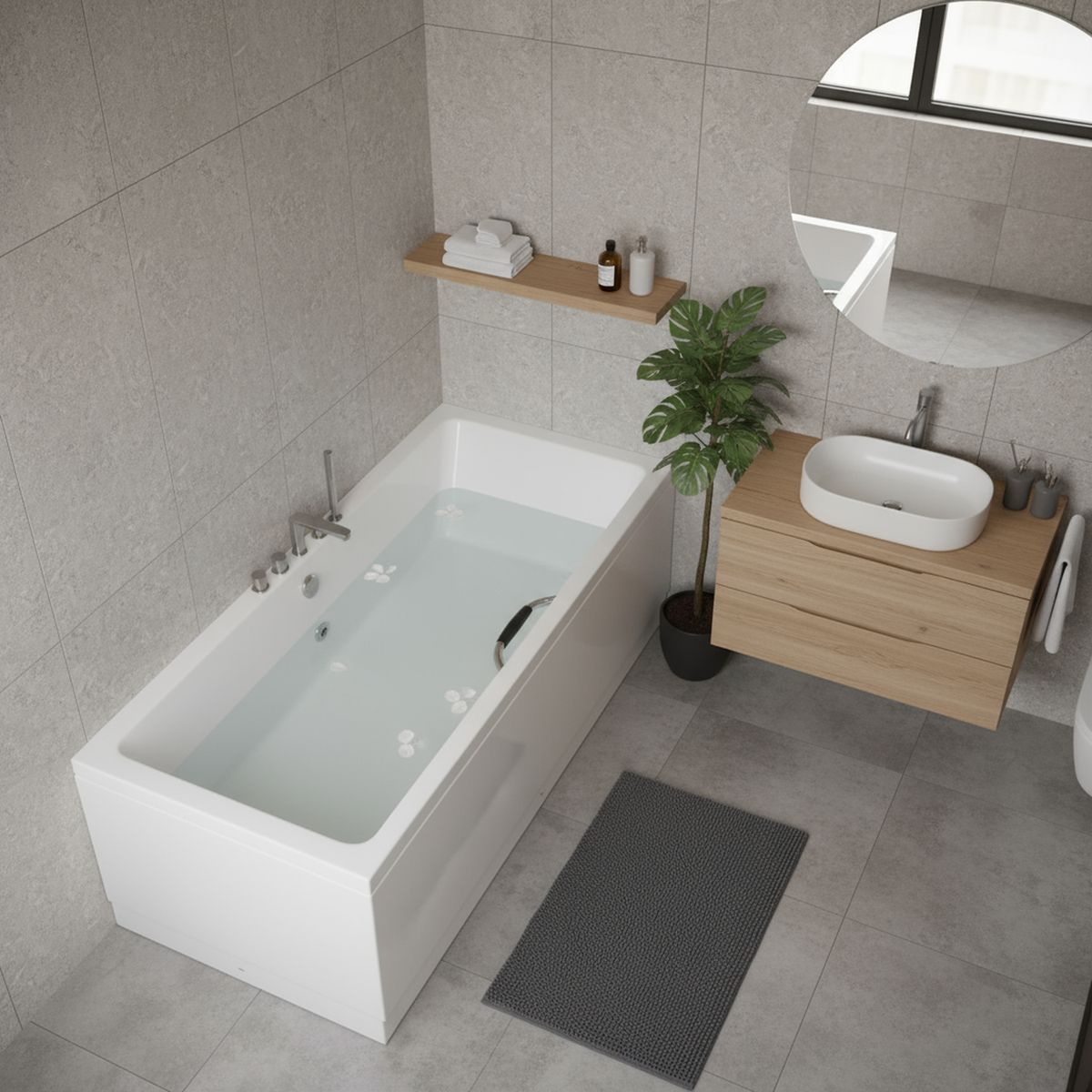 NORGLAS - Manilla para tina Metal