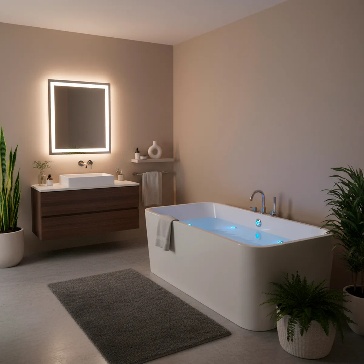 NORGLAS - Foco sub acuatico para tina