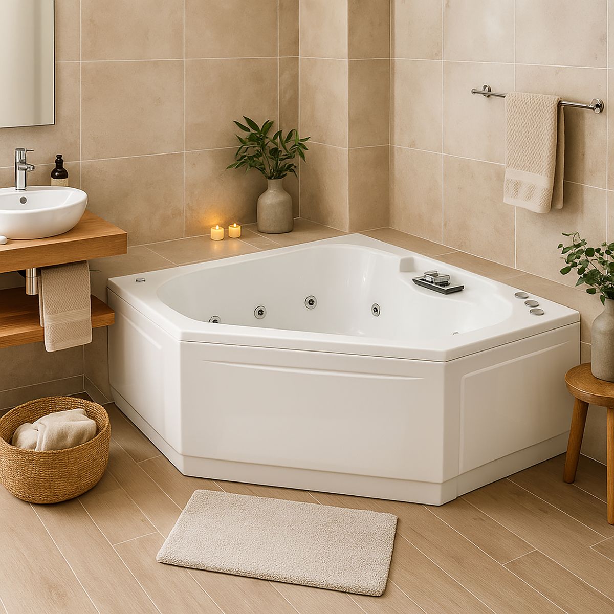 NORGLAS - Faldones para tina creta