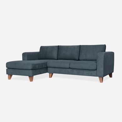 Sof seccional Tela/Madera