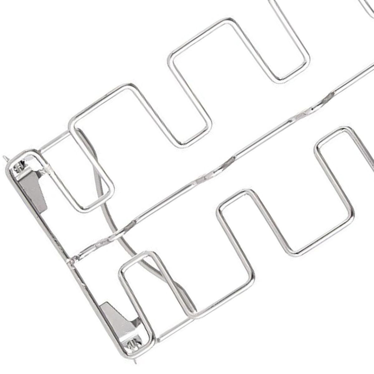 DANGRILL - Rack tutos de pollo para parrilla 33,5x12x14,5 cm.