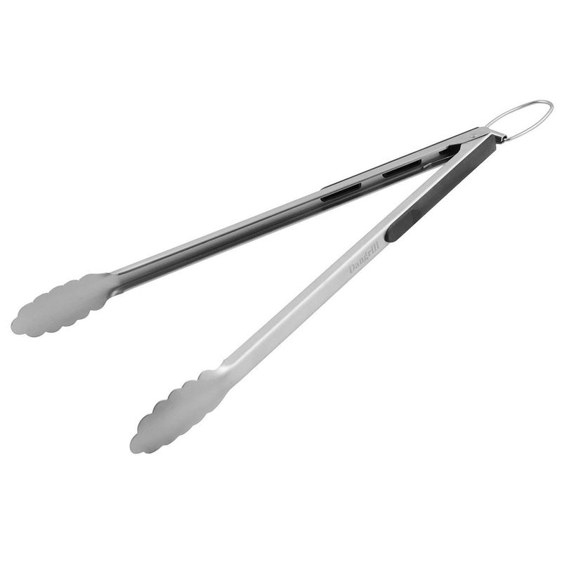 DANGRILL - Tenaza acero inoxidable para parrilla 40 cm.