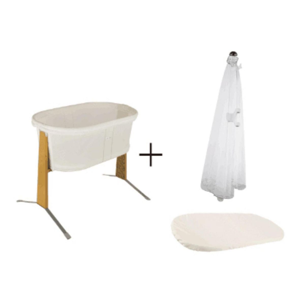 KIDSCOOL - Cuna moisés musical con proyector de luces