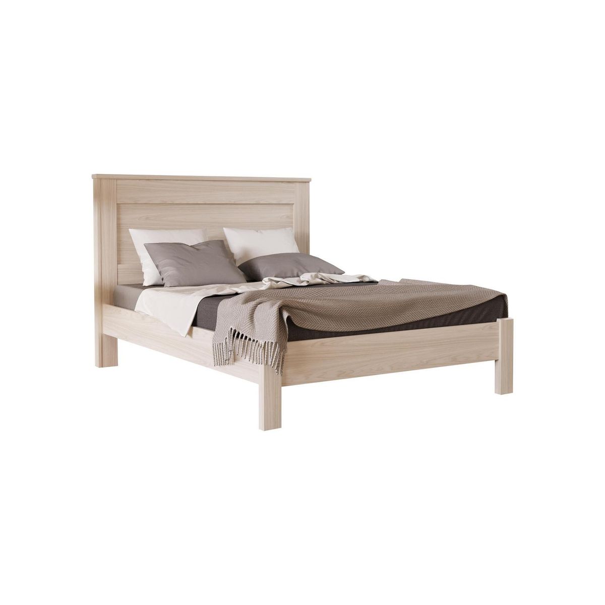 BE DESIGN - Cama 2 plazas de Estructura Munique Vainilla