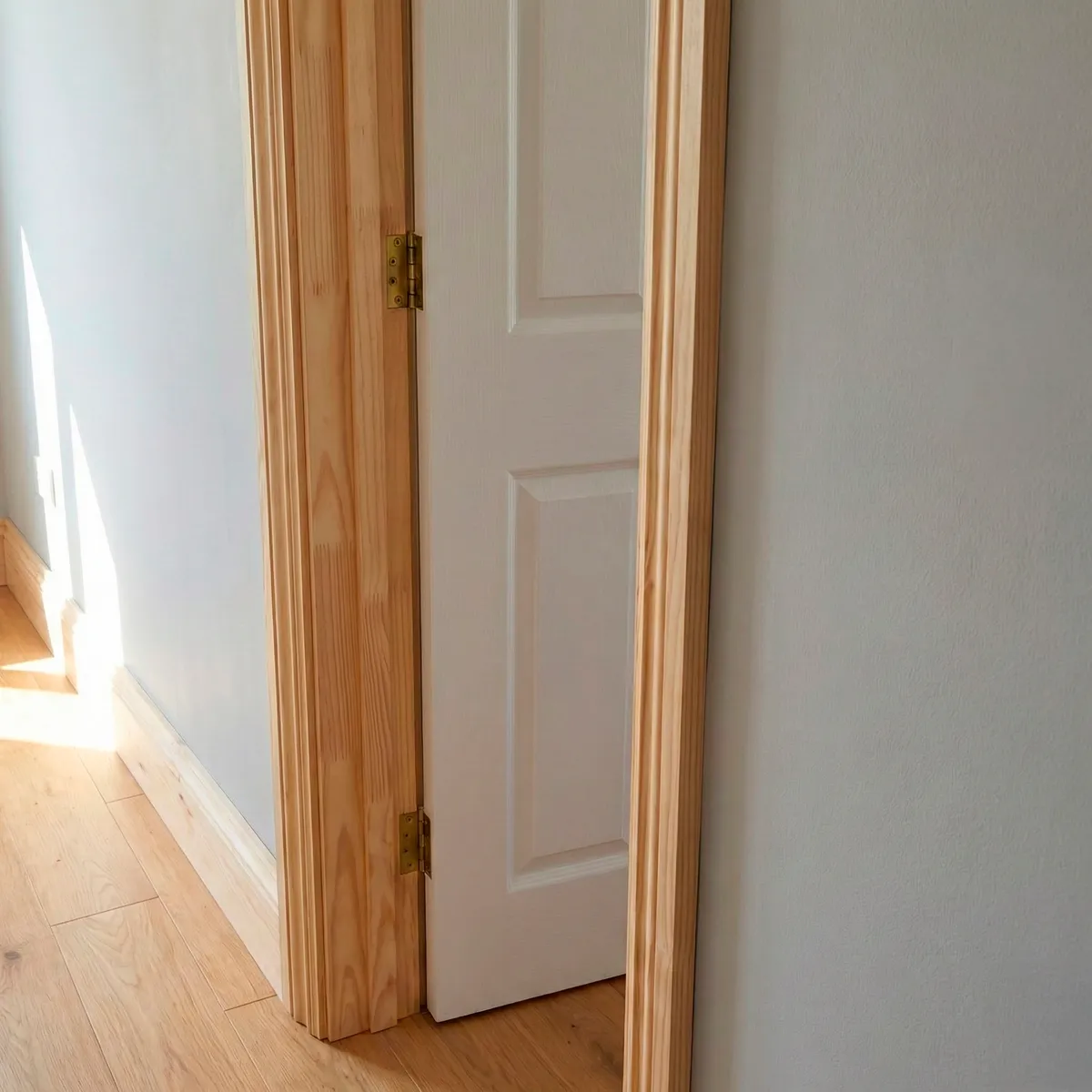 HOLZTEK - Juego marco puerta pino 40x115x5,4