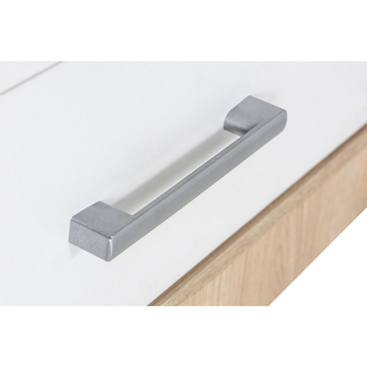 MOBIKIT - Cómoda 3 Cajón(es) Oslo 61.3x68x40 cm Blanco Jerez