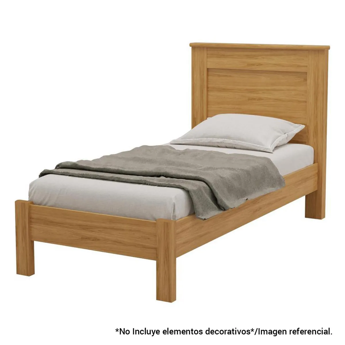 BE DESIGN - Cama 1 plaza de Estructura Munique Camarú Camarú