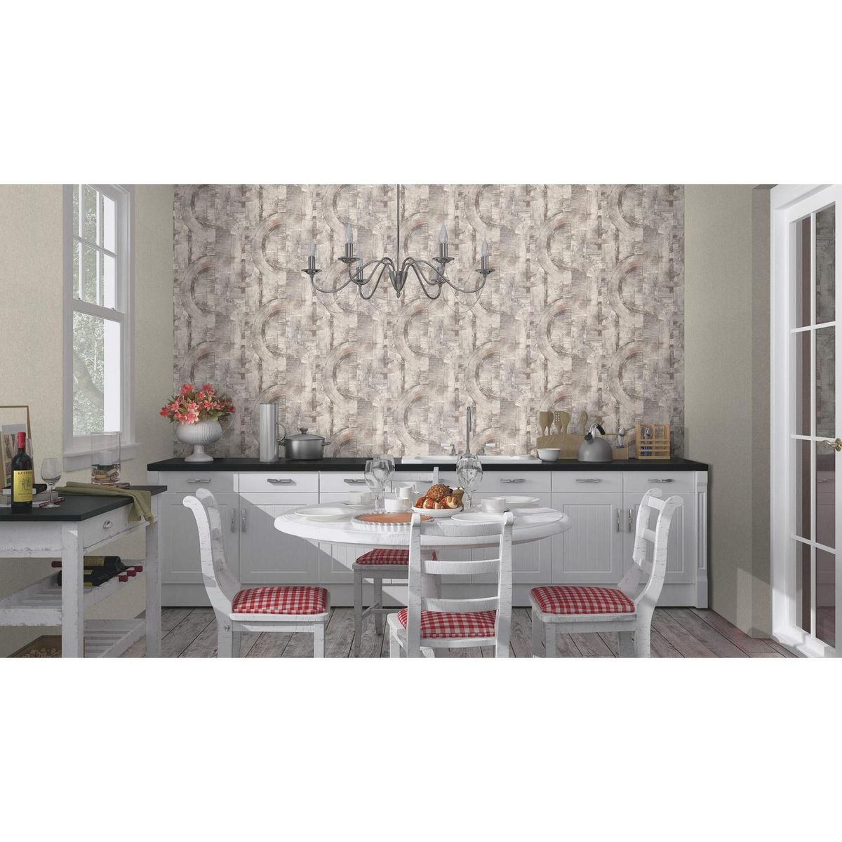 RASCH - Papel Mural Concrete 554779 5 m2