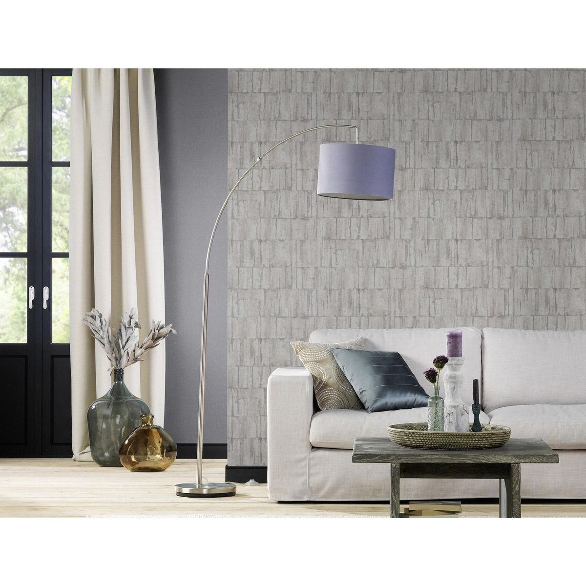 RASCH - Papel Mural Concrete 560312 5 m2