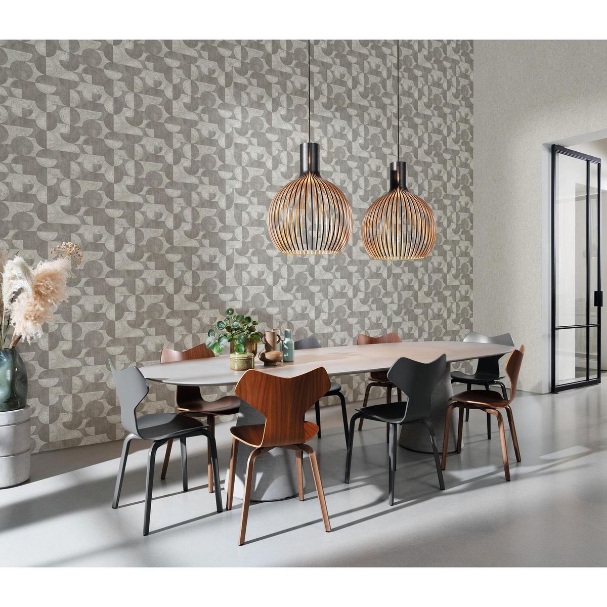 RASCH - Papel Mural Concrete 521351 5 m2