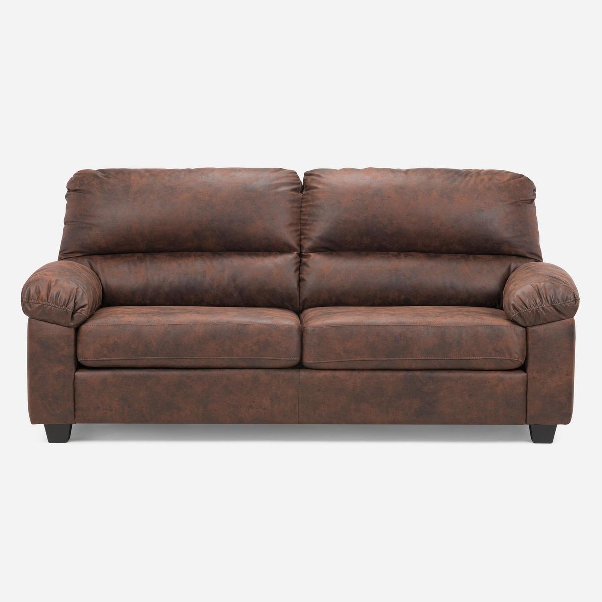 ROSEN - Sofá 3 cuerpos Oxford 200x92x92 cm Chocolate