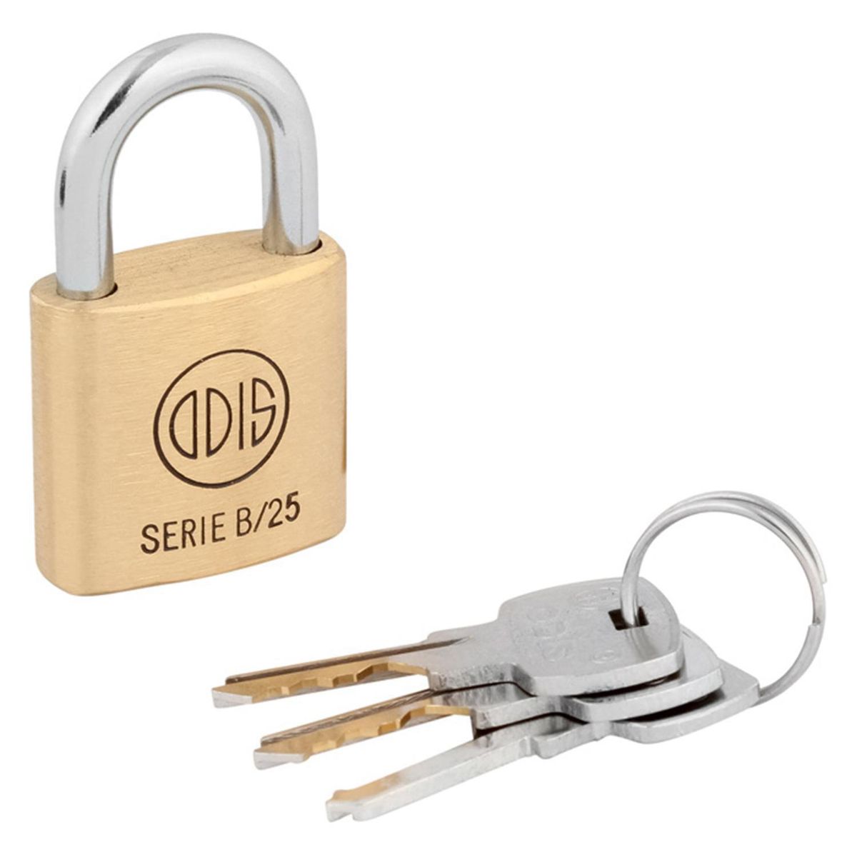 ODIS - Candado B25 25 mm Bronce