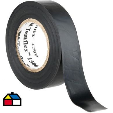 Cinta aisladora elctrica 18 mm 5 m negro