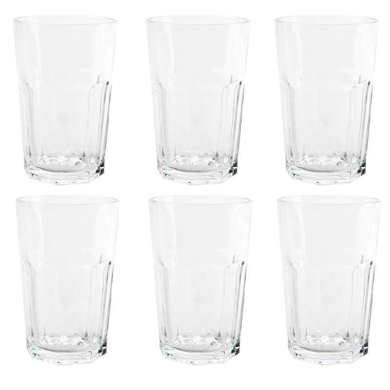 DECO EXPRESS - Set 6 vasos andres 300 ml