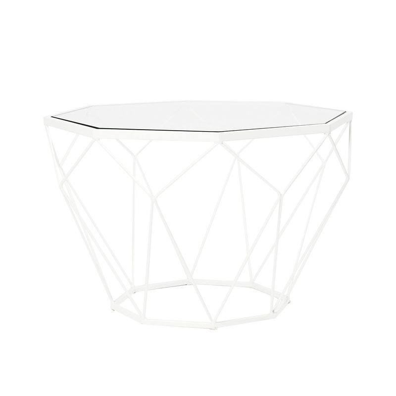 DE PIES A CABEZA - Mesa De Centro Madison 60 Cms Blanca
