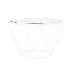 DE PIES A CABEZA - Mesa De Centro Madison 60 Cms Blanca