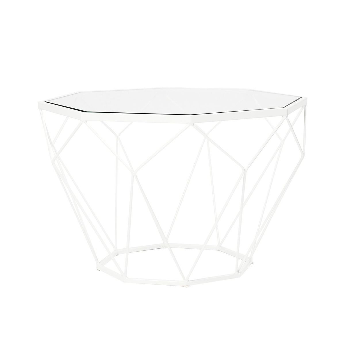 DE PIES A CABEZA - Mesa De Centro Madison 80 Cms Blanca