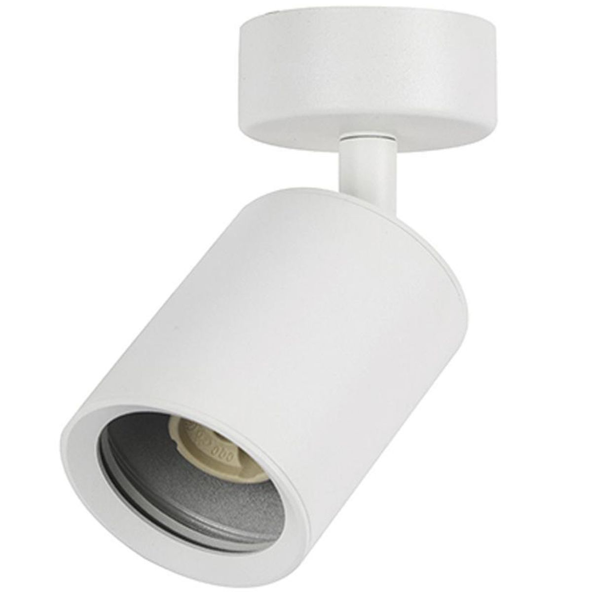 HB LEDS - Foco Spotlight Sobrepuesto 1*GU-10 Blanco