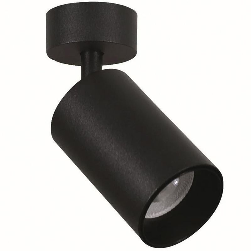 HB LEDS - Foco Spotlight Sobrepuesto 1*GU-10 Negro