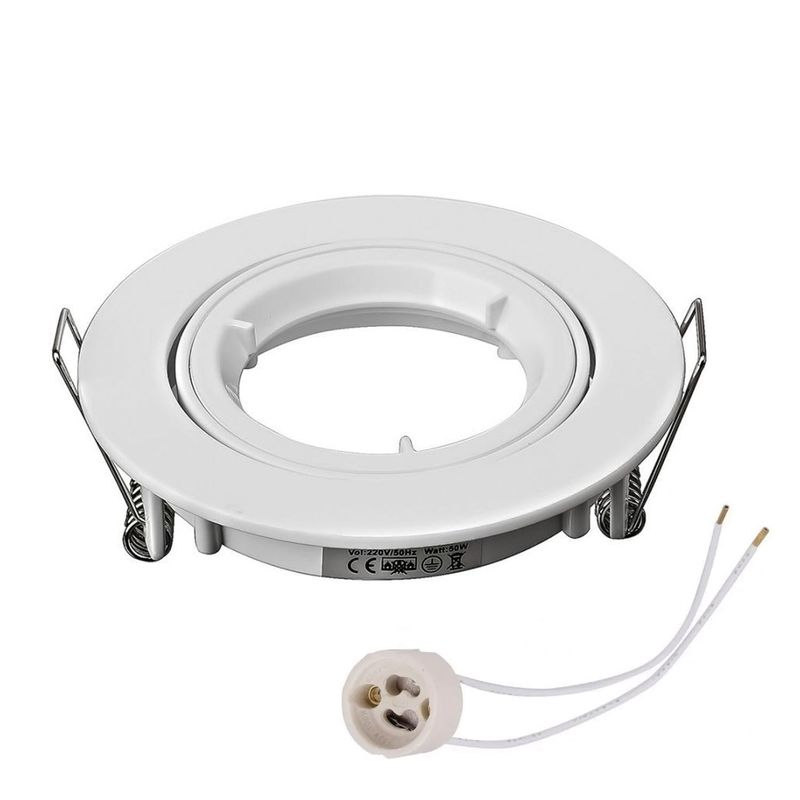 HB LEDS - Foco Embutido Basculante LED Porta GU-10