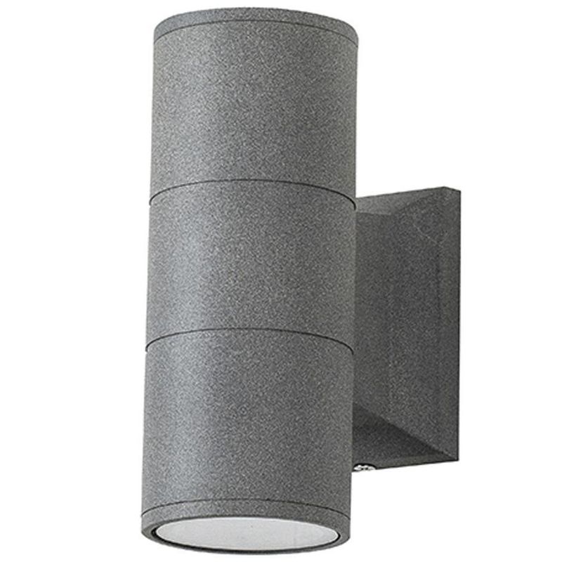 HB LEDS - Apliqué Exterior/Interior Bidireccional GU10 Gris