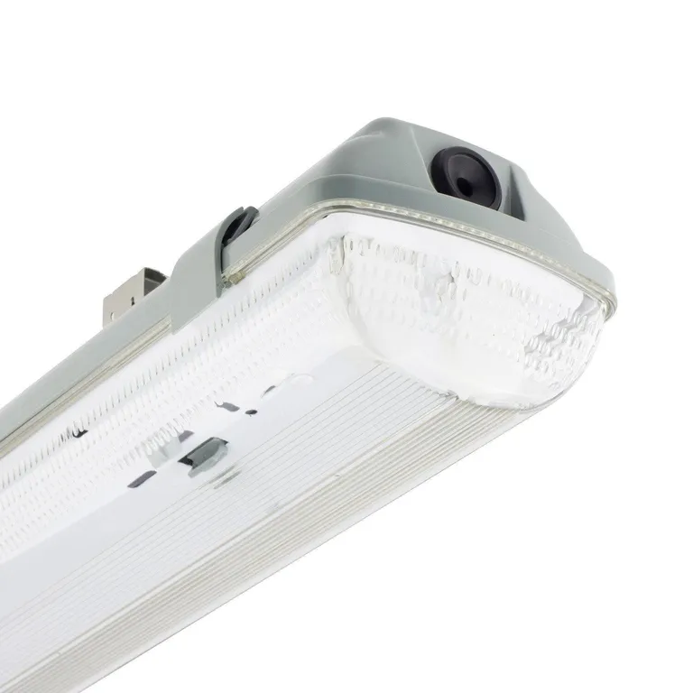 Equipo Estanco Led Hermético Eco Plástico Gris