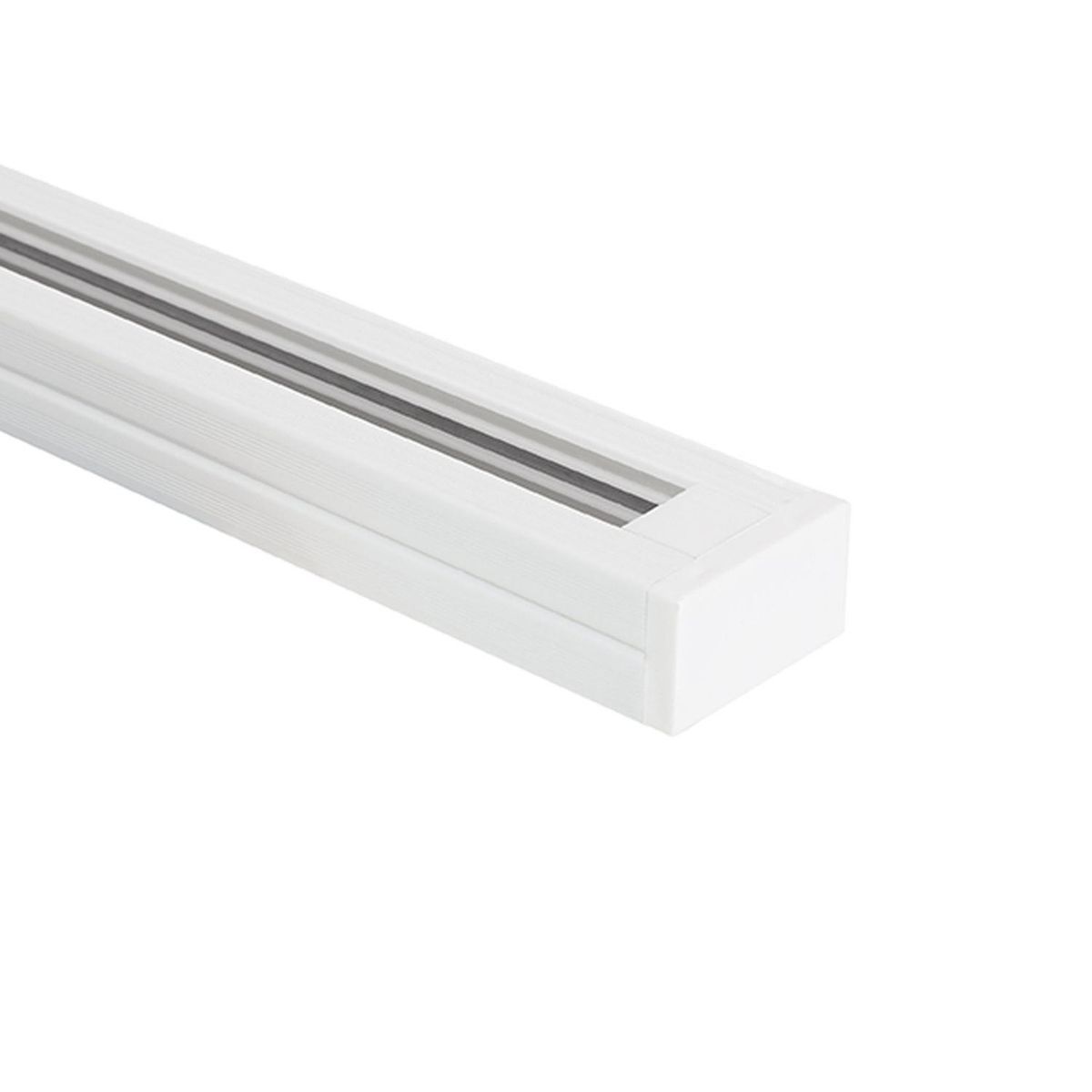 HB LEDS - Riel Energizado Monofásico Blanco 1 Metro