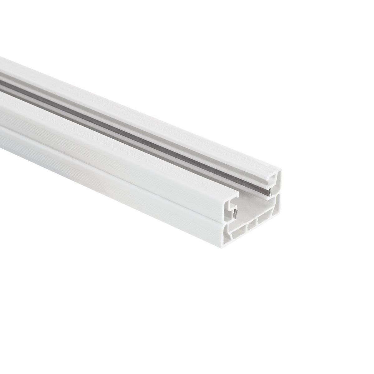 HB LEDS - Riel Energizado Monofásico Blanco 1 Metro